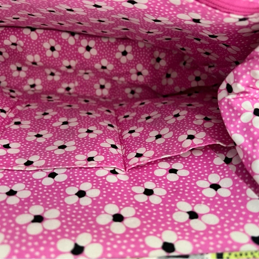 Vera Bradley Priscilla Pink Quilted Frame Shoulder Bag - Retired